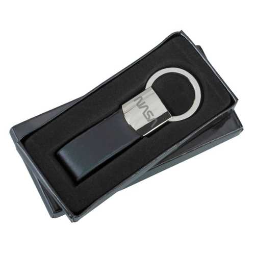 Leather Executive Keyring